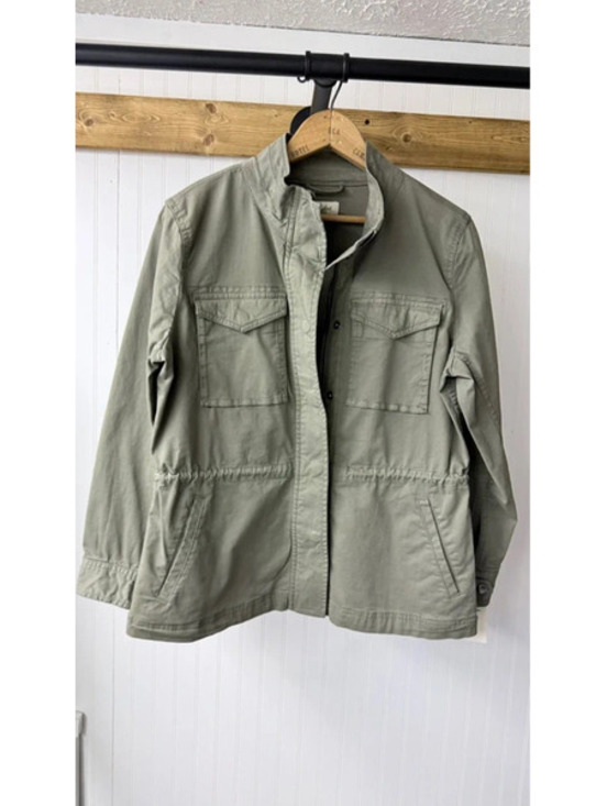 style & co. Jackets & Blazers - Style & Co. Olive Green Cotton Utility/Field Jacket medium military new